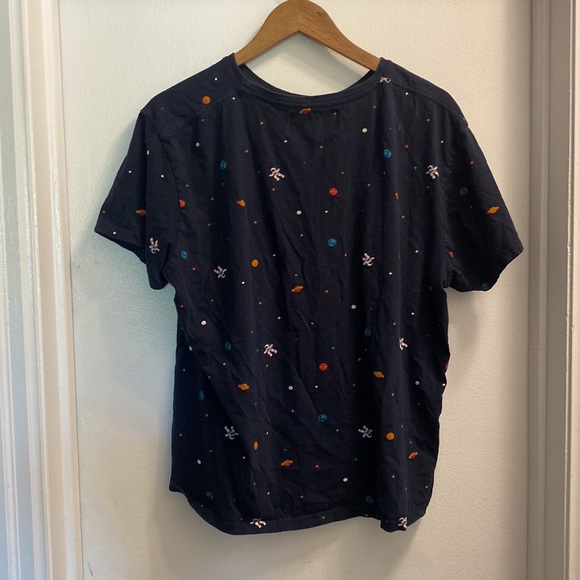 West Forty Nine Space Print T-Shirt - Picture 2 of 2